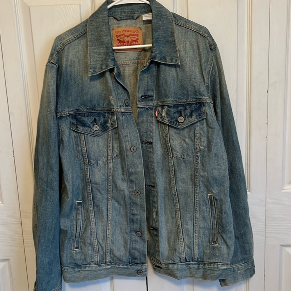 Vintage Levis Strauss unisex denim jacket (CA00342 WPL 423) XL